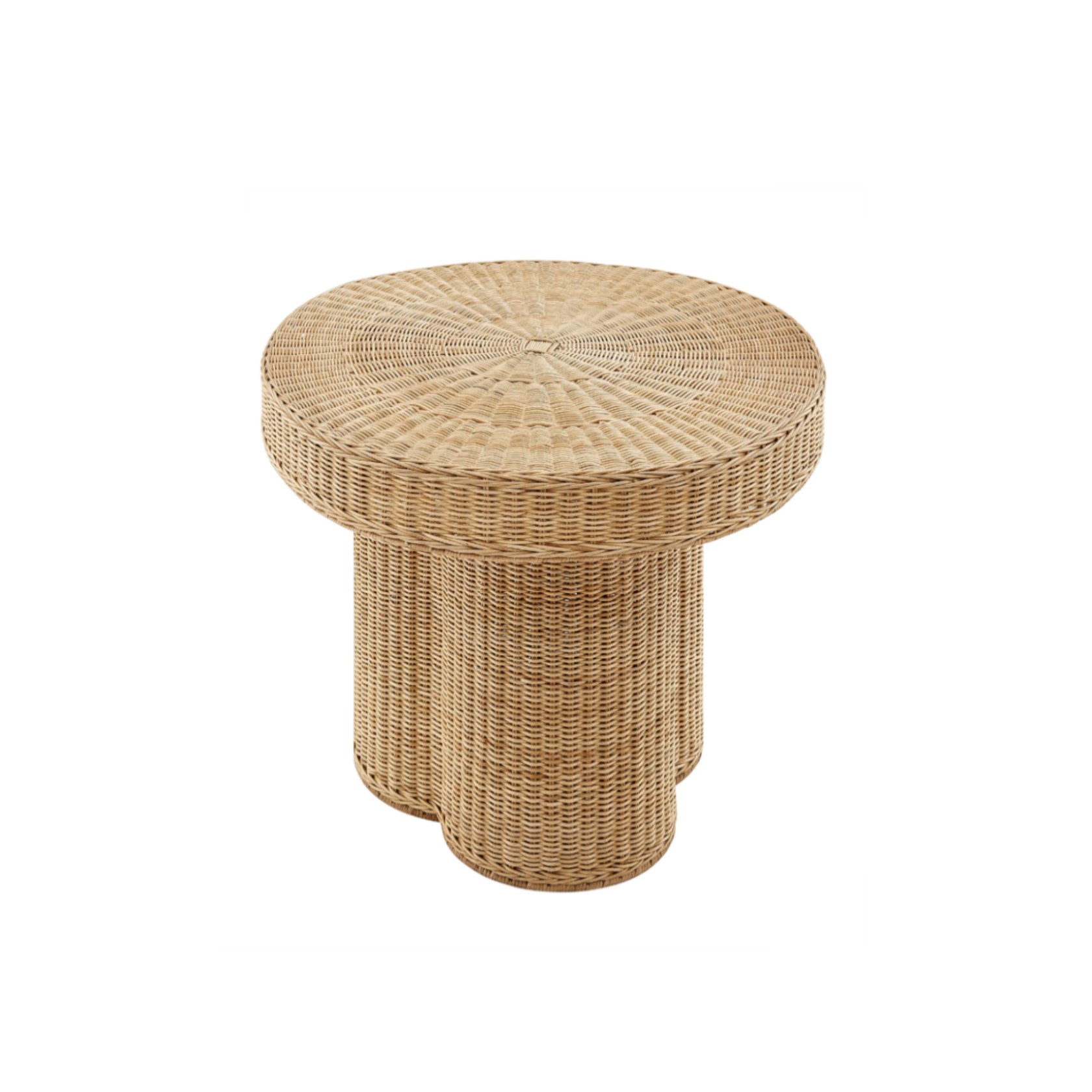 Outdoor Furniture Vietnam - # Mesa Lateral de Rattan Durável