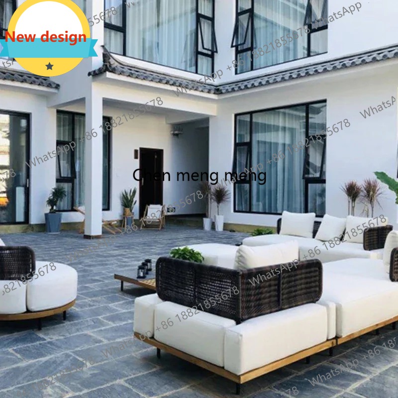 Outdoor Furniture Japanese Style - Sofás de Jardim em Teak Estilo
