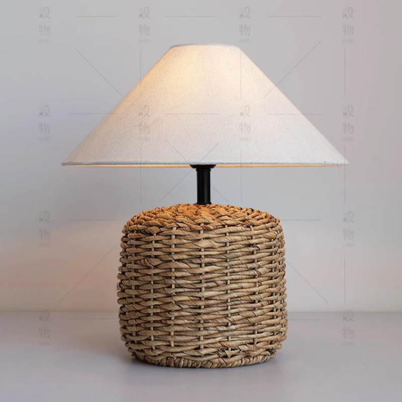 Outdoor Furniture Rh - Feito à mão tecido e27 candeeiro
