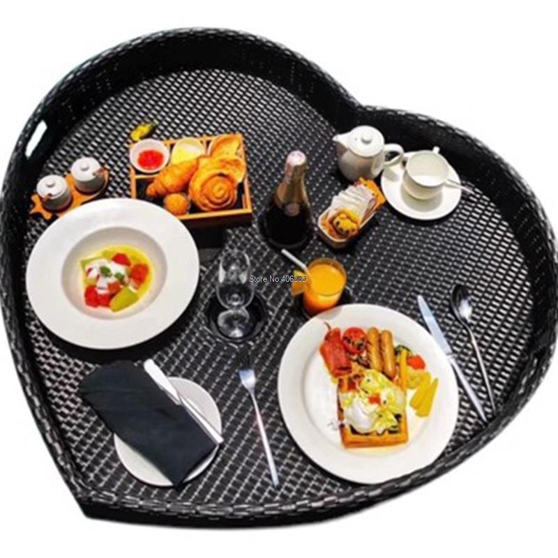 Outdoor Furniture In Bali - Bandeja flutuante de vime para piscina,