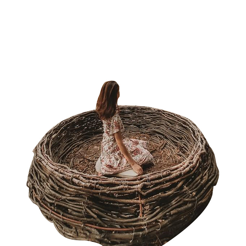 Outdoor Furniture In Bali - Internet celebridade ninho de pássaro balanço