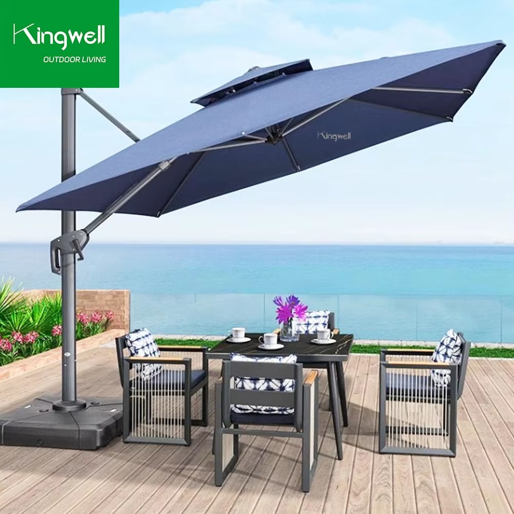 Outdoor Furniture In Bali - Guarda-Sol de Praia Dobrável e Impermeável