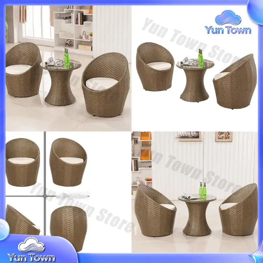 Outdoor Furniture Vietnam - Conjunto de Mesa e Cadeiras de