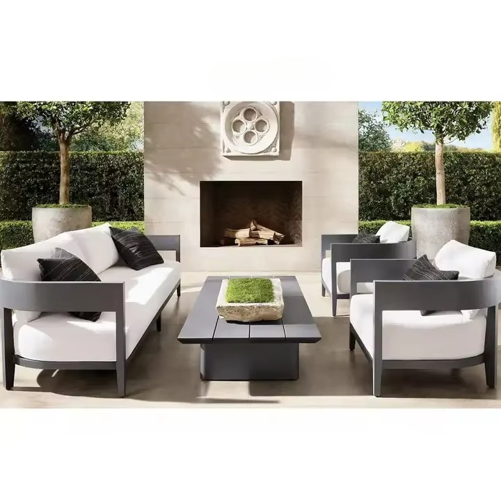 Conjunto de Sofás de Alumínio  - Outdoor Furniture Thailand avaliação e preço