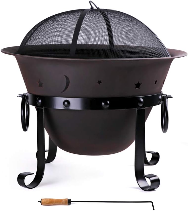Fogueiras de Ferro Fundido, 29 - Fire Pit Bowl avaliação e preço