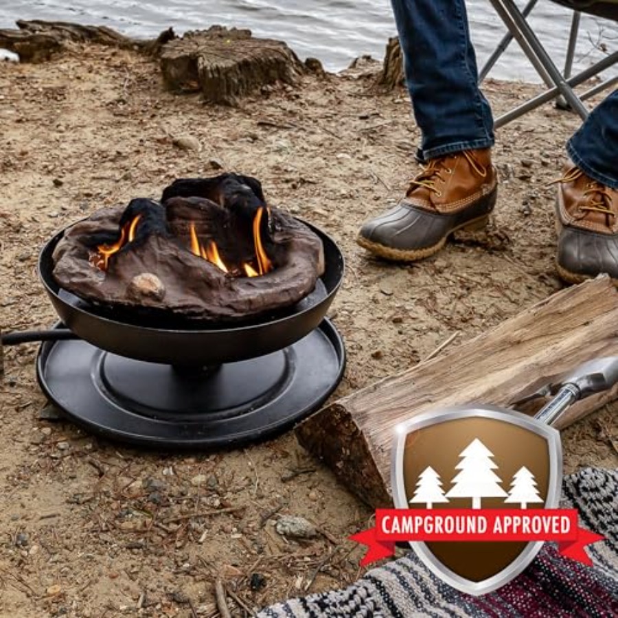 Caldeira portátil a gás propan - Fire Pit Bowl avaliação e preço