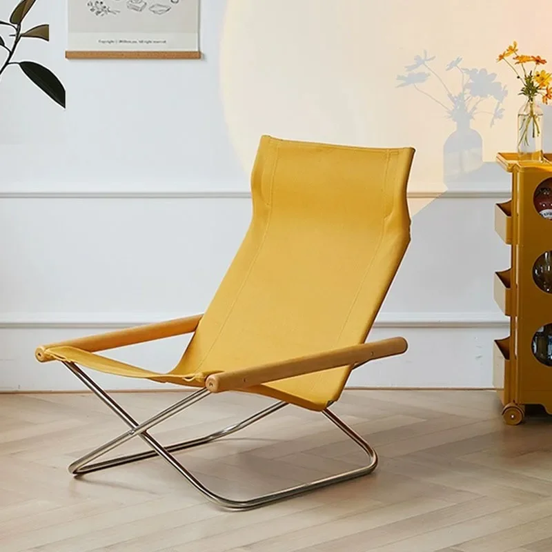 Japonês simples lona sofá chai - Outdoor Furniture Japanese Style avaliação e preço